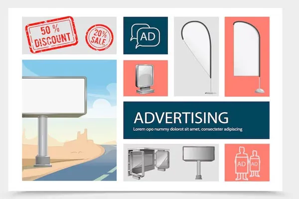 Discount Advertising Avatar Bg