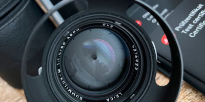 Leica Summilux-M 50mm f1.4 ASPH Objektiv Schwarz Verchromt - 1168