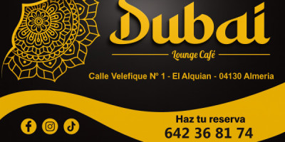 Dubai Lounge Café en El Alquián Shisha Café y el Mejor Ambiente en Almería