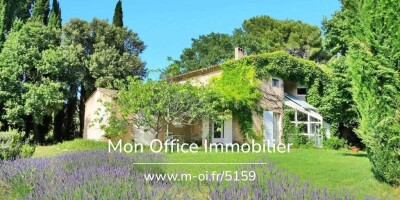 5 room exclusive country house for sale in Aix-en-Provence, French Riviera