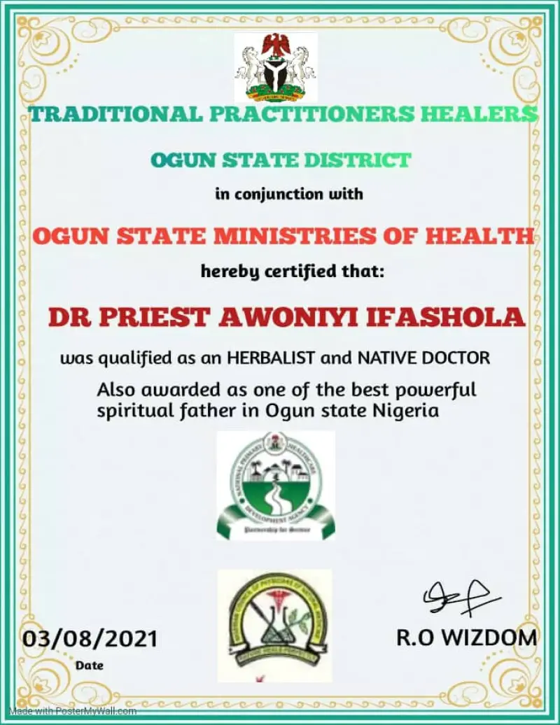 CHIEF AWONIYI IFASHOLA Avatar Bg