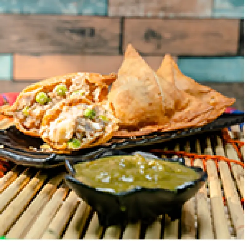 The Samosa Time Avatar Bg