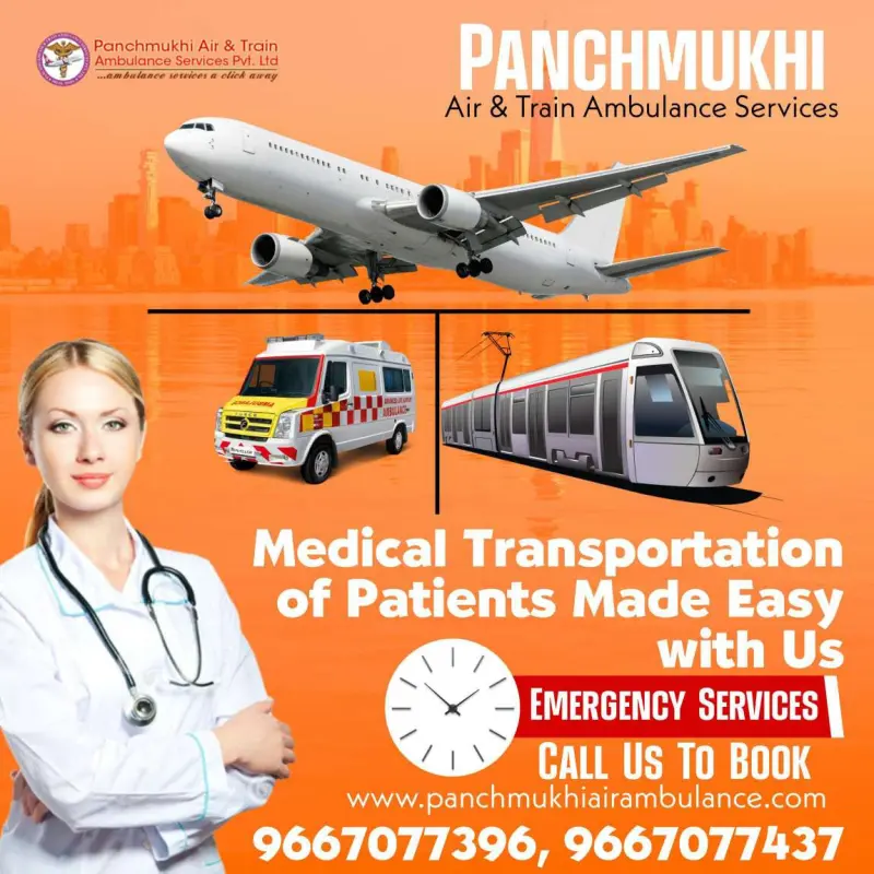 Panchmukhi Air Ambulance Avatar Bg