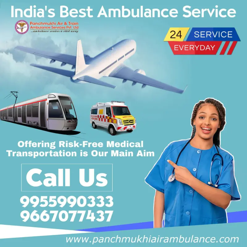 Panchmukhi Air Ambulance Avatar Bg