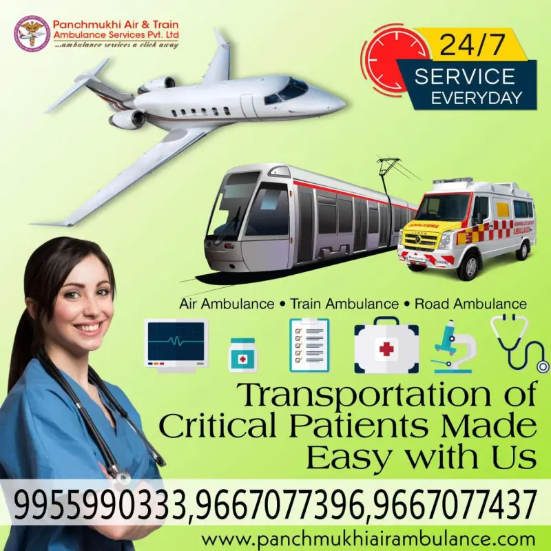 Panchmukhi Air Ambulance Avatar Bg