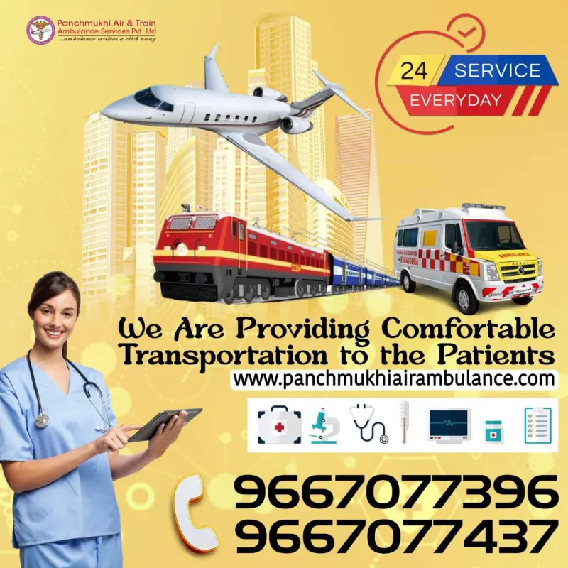 Panchmukhi Air Ambulance Avatar Bg