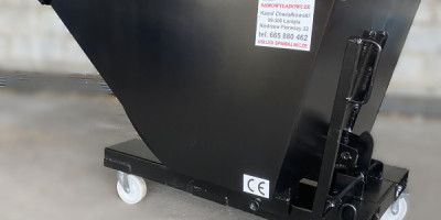 Självlastande container 0 3 m med garanti