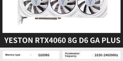 Boost your gaming build in Singapore with Yeston RTX 4060 Ti 8GB Graphics Card