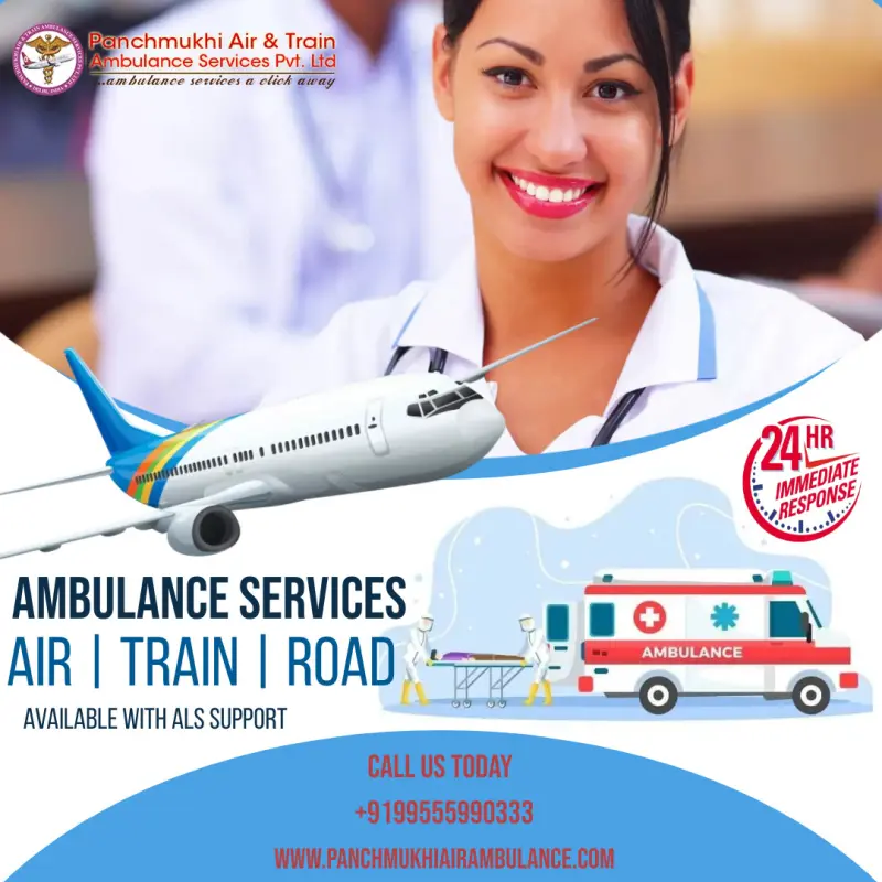 Panchmukhi Air Ambulance Avatar Bg