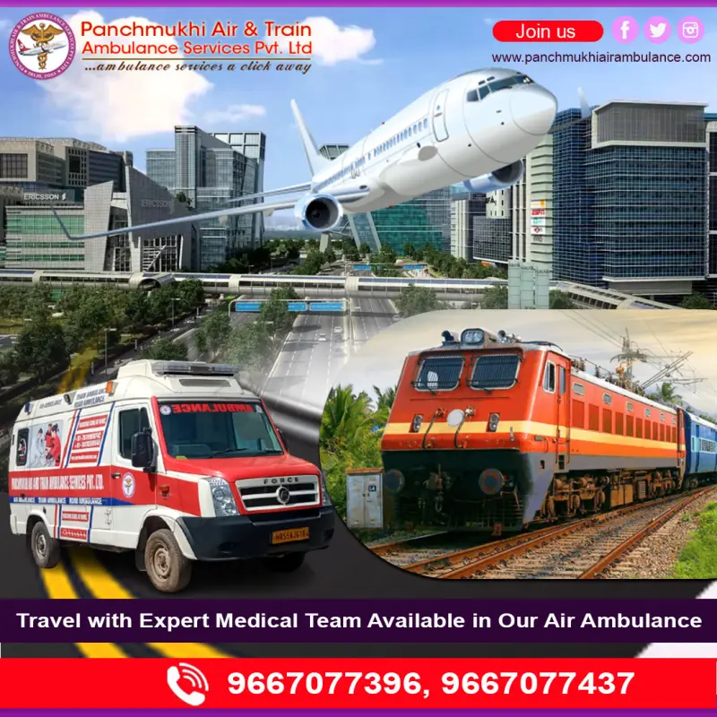Panchmukhi Air Ambulance Avatar Bg