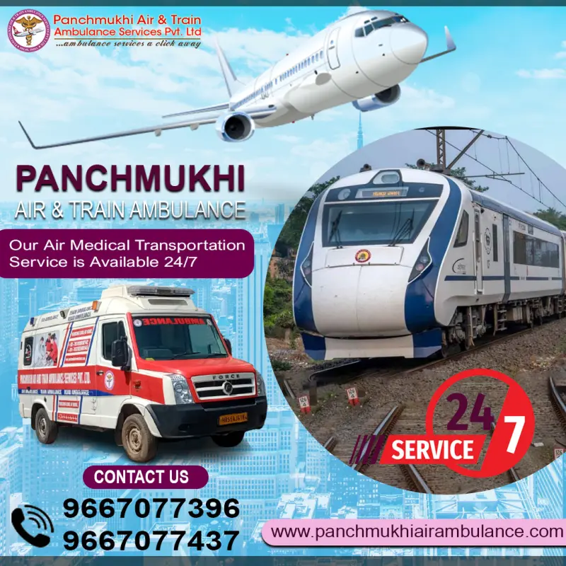 Panchmukhi Air Ambulance Avatar Bg
