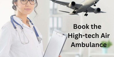 Select Vedanta Air Ambulance Service in Indore with Ultra-Modern Medical Equipment