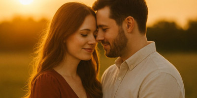 Experience the Magic of Golden Hour Anniversary Photography in Newton