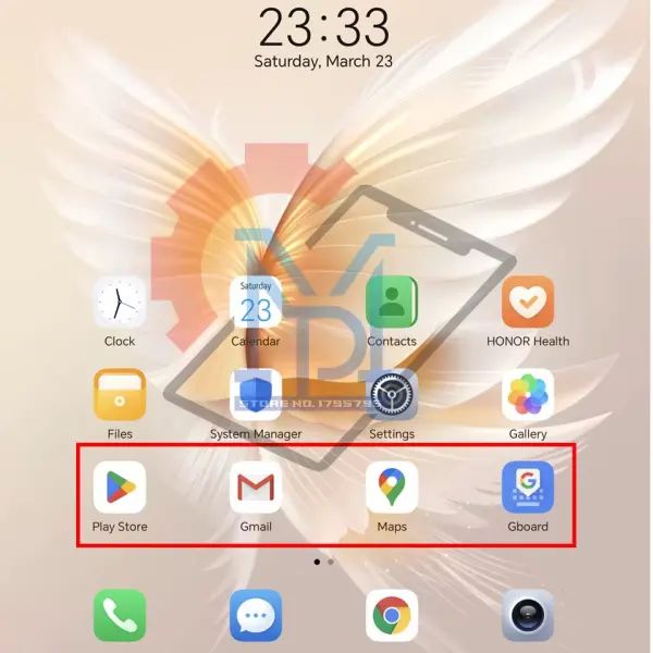 Mobile Phone Mall Avatar Bg